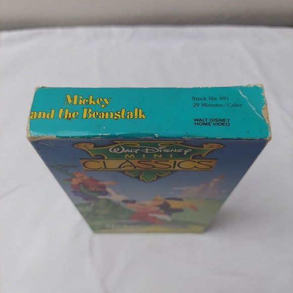 Walt Disney Mini Classics Mickey and the Beanstalk VHS 1991 MC1 - Picture 5 of 6